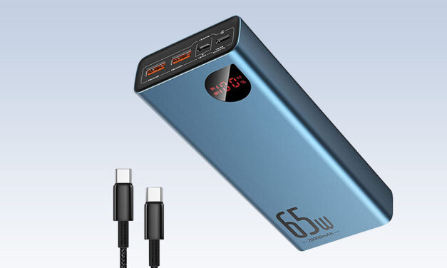 Baseus Power Bank 65W 20000mAh Fast Charging USB C 4-Port