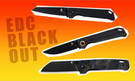 3 Black Knives For EDC